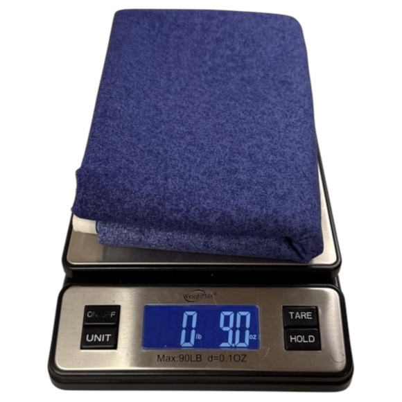 Ombre Fabric White to Blue Gradient Dots Hi Fashion 44" x 70" Cotton 1.88 Yards - Picture 9 of 9